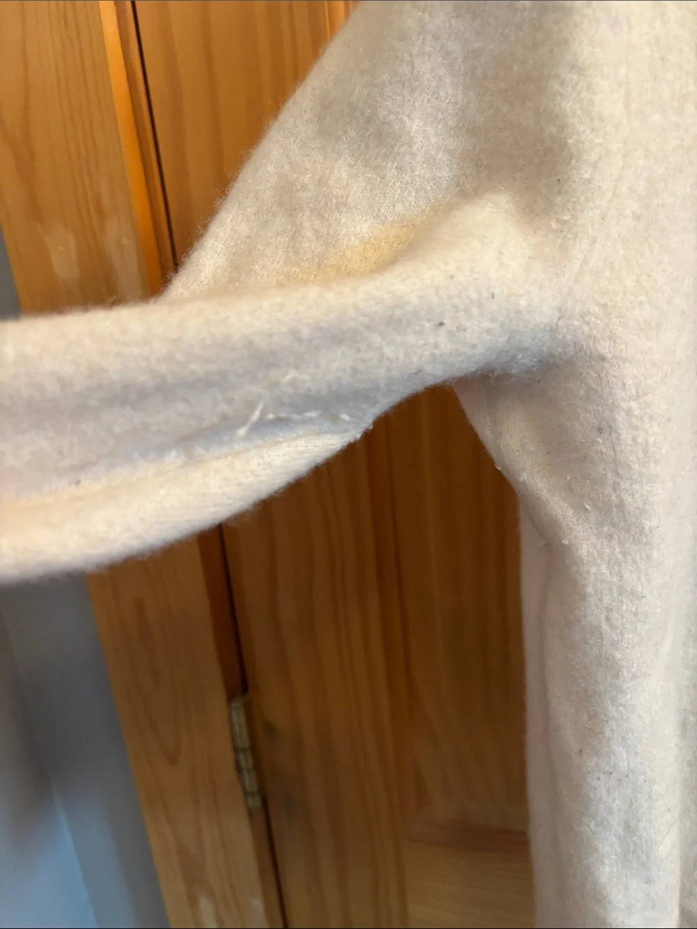 J. Crew Soft Cream Crewneck Sweater